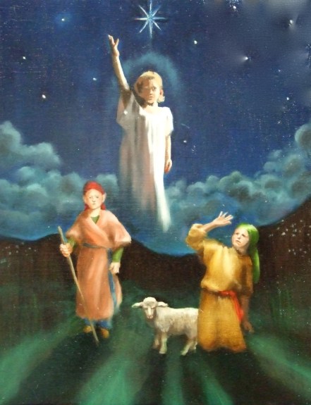 Angel Announces Birth of Jesus Christ the Savior to the Shepherds