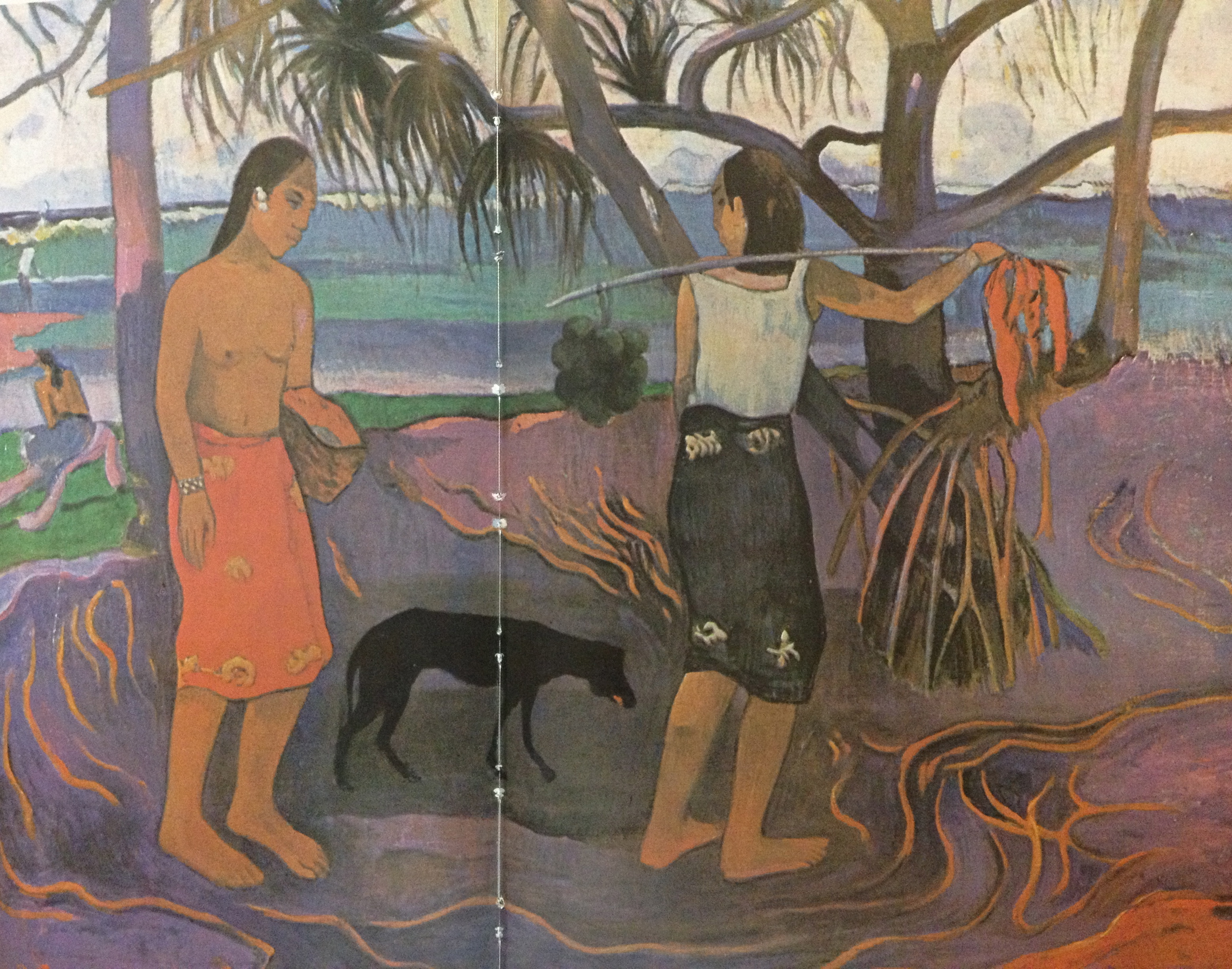 "I Raro Te Oviri" by Gauguin 1891