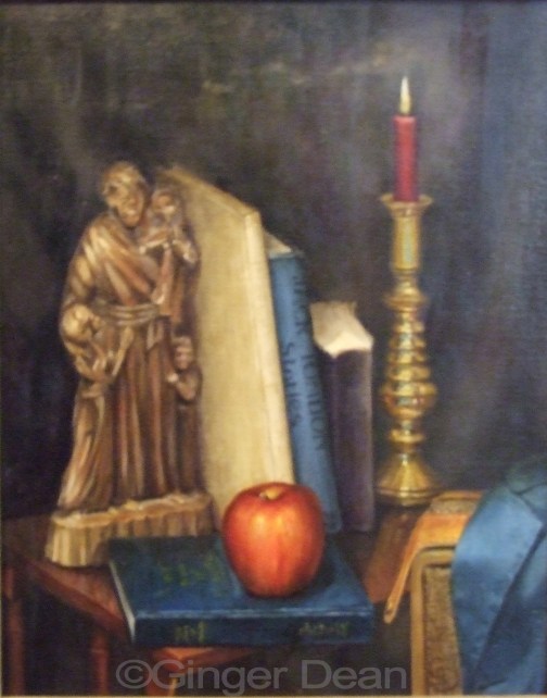 "Unhidden Light" Painting by Ginger Dean oil on linen 16 x 20 in